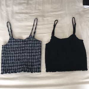 2 matching tanks